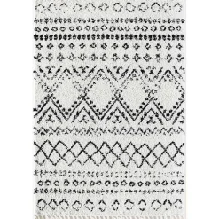 Kirklands Home Whisper White Moon Accent Rug, 2x8