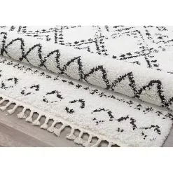 Kirklands Home Whisper White Moon Accent Rug, 2x8