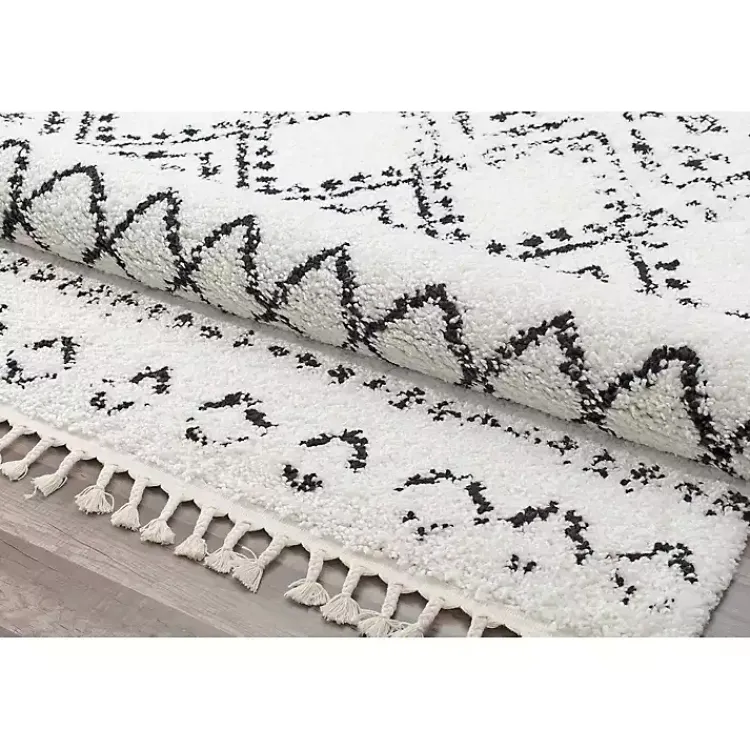 Kirklands Home Whisper White Moon Accent Rug, 2x8