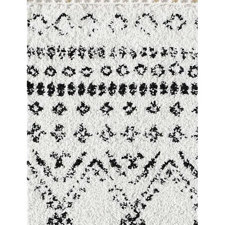 Kirklands Home Whisper White Moon Accent Rug, 2x8