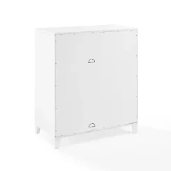 Kirklands Home & Gold Storage Cabinet White Clearance