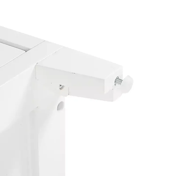 Kirklands Home & Gold Storage Cabinet White Clearance