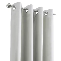 Kirklands Home Alpine Blackout Curtain Panel, 84 in. White Online