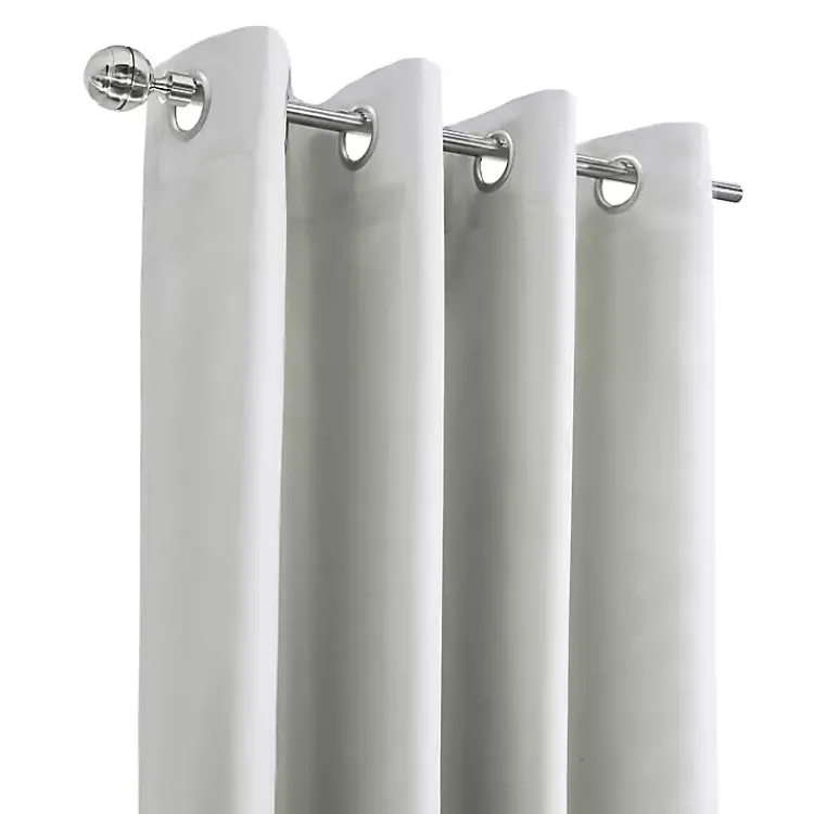 Kirklands Home Alpine Blackout Curtain Panel, 84 in. White Online