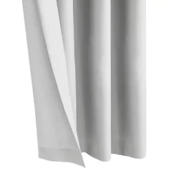 Kirklands Home Alpine Blackout Curtain Panel, 84 in. White Online