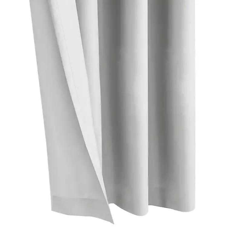 Kirklands Home Alpine Blackout Curtain Panel, 95 in. White Discount