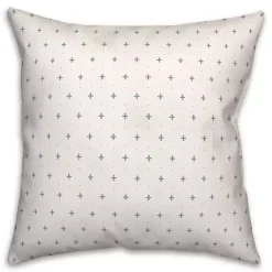 Kirklands Home White and Blue French Country Outdoor Throw Pillow Hot