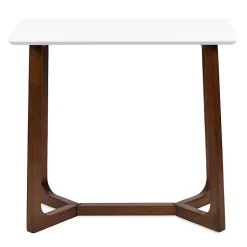 Kirklands Home and Walnut Olivia Console Table White Best