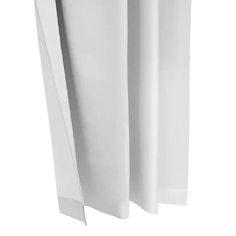 Kirklands Home Baxter Blackout Curtain Panel, 84 in. White Hot