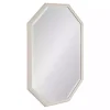 Kirklands Home White Beveled Octagon Wall Mirror Sale
