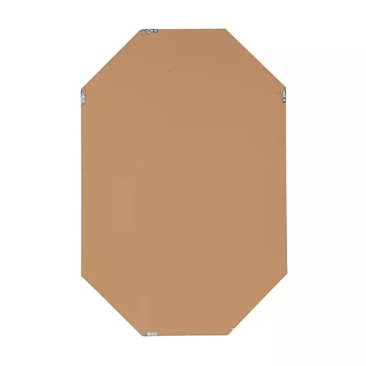 Kirklands Home White Beveled Octagon Wall Mirror Sale