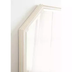 Kirklands Home White Beveled Octagon Wall Mirror Sale