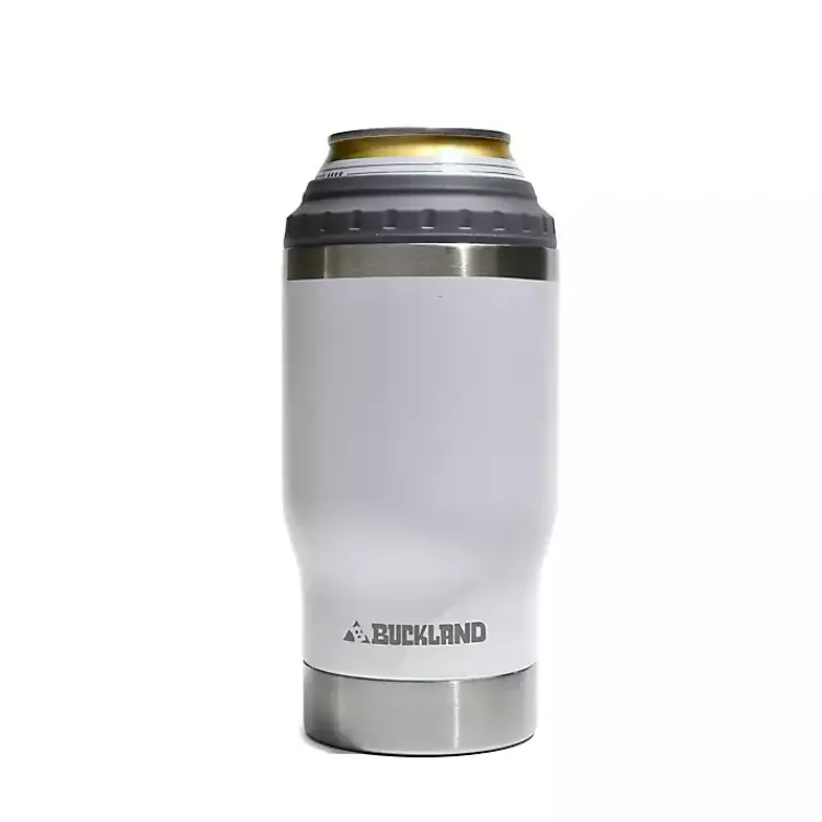 Kirklands Home Beverage Tumbler Koozie White Hot