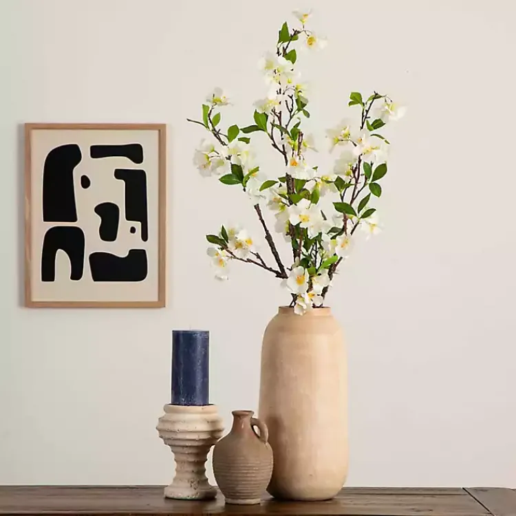 Stems & Bouquets>Kirklands Home Blossom Flower Stems, Set of 3 White