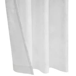 Kirklands Home Boucle Sheer Single Curtain Panel, 63 in. White Clearance