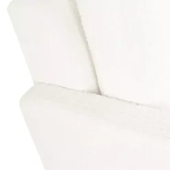 Kirklands Home Boucle Wood Frame Accent Chair White Online