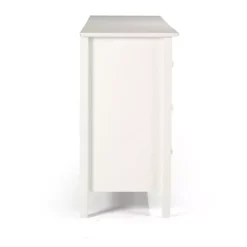 Kirklands Home Brazilian Pine Wood 6-Drawer Dresser White New