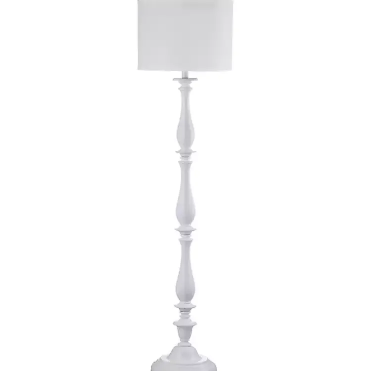 Kirklands Home Candlestick Bessie Floor Lamp White Online