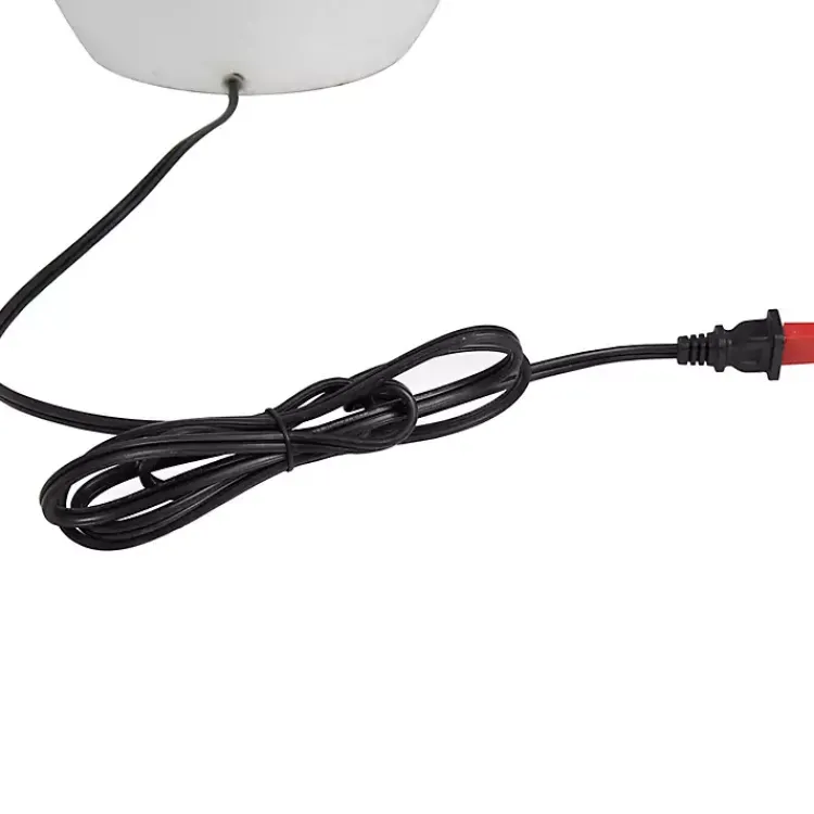 Kirklands Home Cement Table Lamp White Sale