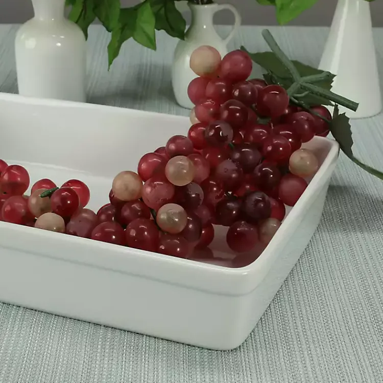 Kirklands Home Ceramic Rectangular Baker White Discount