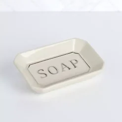 Kirklands Home Ceramic Soap Dish White Sale