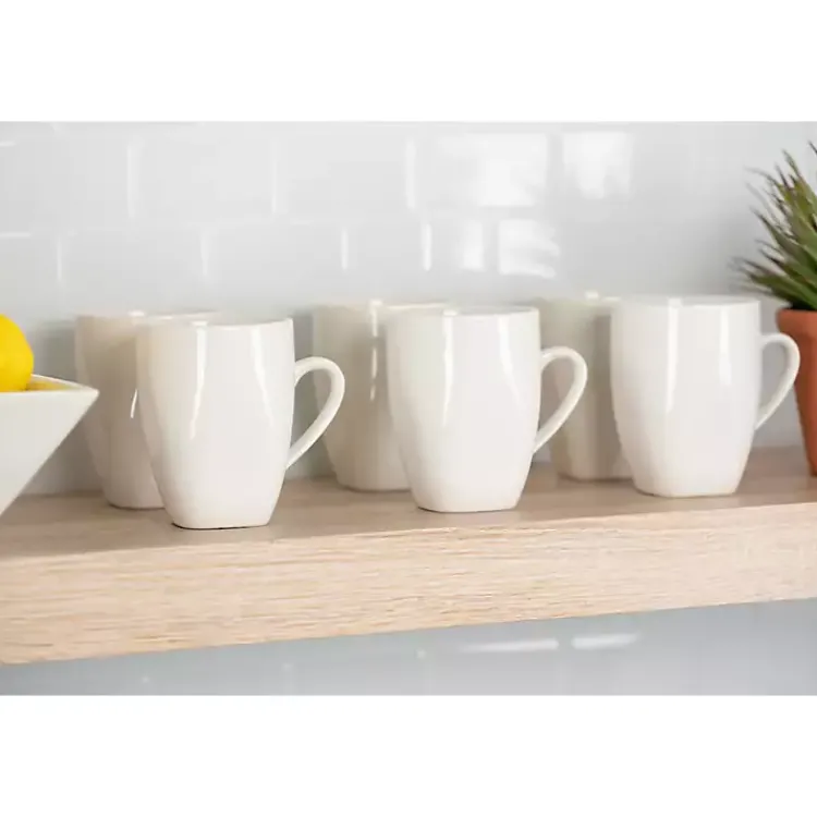 Kirklands Home Ceramic Square 40-pc. Dinnerware Set White Sale