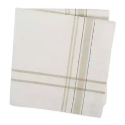 Kirklands Home Chambray French Stripe Napkins, Set of 6 White