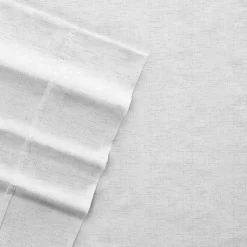 Kirklands Home Chambray 4-pc. California King Sheet Set White New