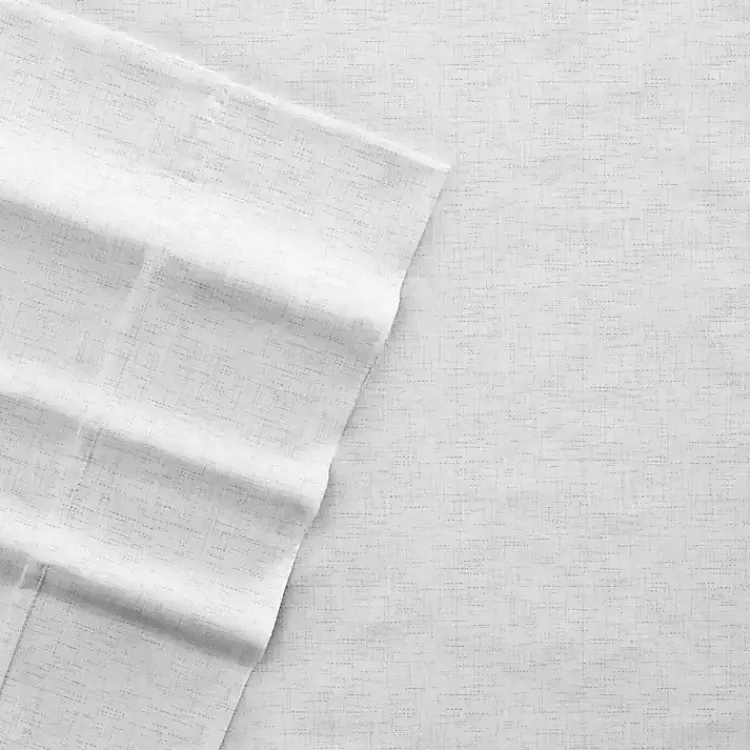 Kirklands Home Chambray 4-Pc. King Bed Sheet Set White Discount