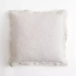 Pillows>Kirklands Home Coco Flange Pillow White