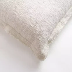 Pillows>Kirklands Home Coco Flange Pillow White