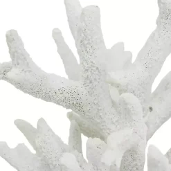 Statues & Figurines>Kirklands Home Coral Statue on Base, 12 in. White