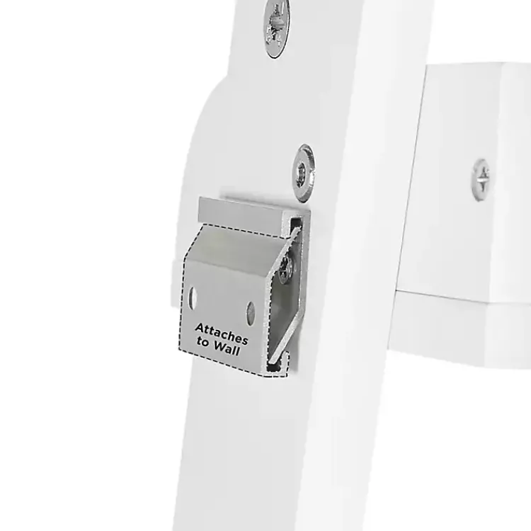 Kirklands Home White Corner Ladder Shelf Online