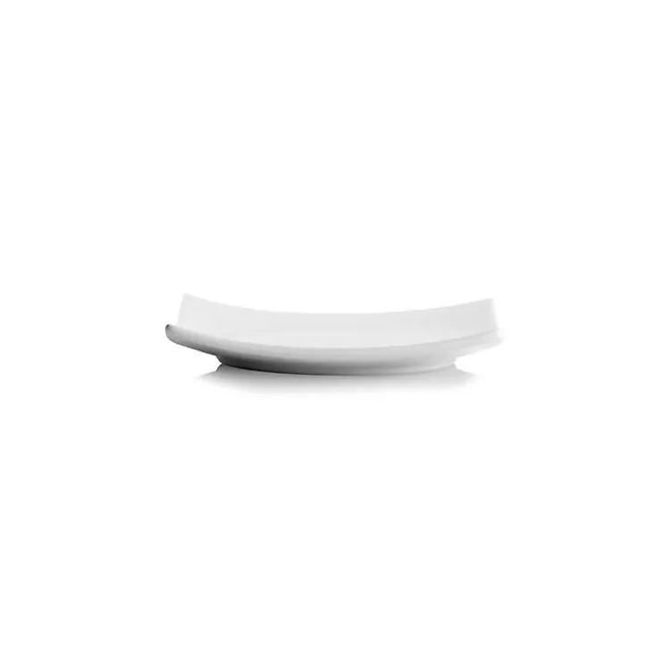 Kirklands Home Coupe Square Appetizer Plates, Set of 6 White Best