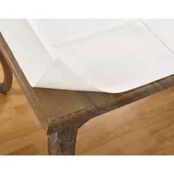 Kirklands Home Cushioned Table Protector Pad White New