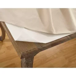 Kirklands Home Cushioned Table Protector Pad White New
