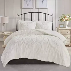 Kirklands Home Damask Full/Queen 3-pc. Comforter Set White Clearance