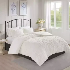 Kirklands Home Damask Full/Queen 3-pc. Comforter Set White Clearance
