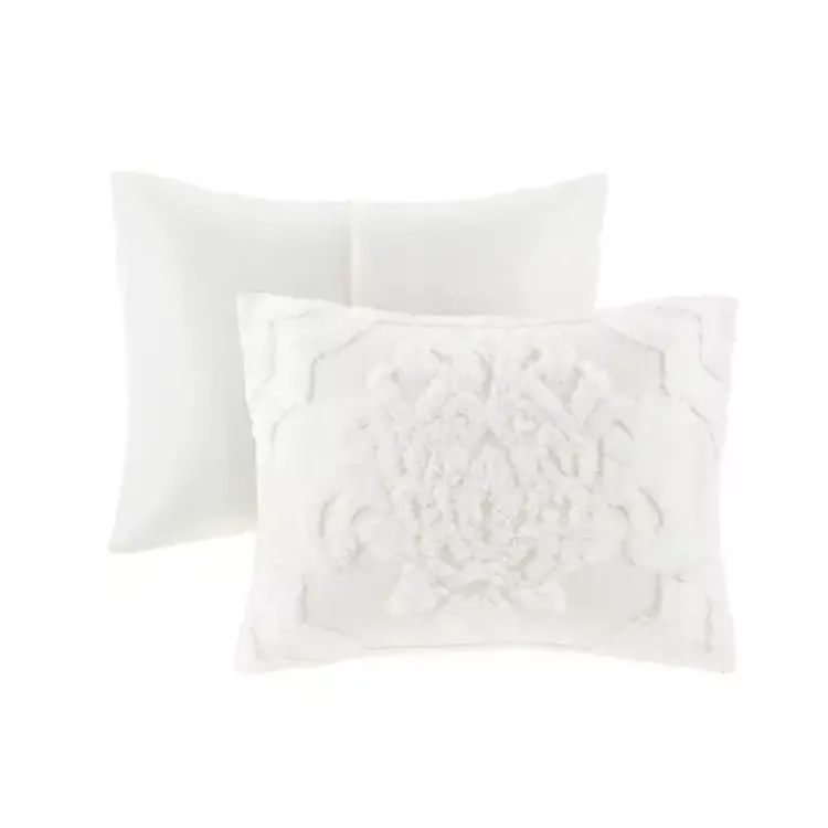 Kirklands Home Damask Full/Queen 3-pc. Comforter Set White Clearance