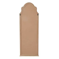 Kirklands Home White Distressed Wood Arched Wall Mirror Online