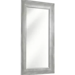 Kirklands Home White Driftwood Framed Leaner Mirror Clearance