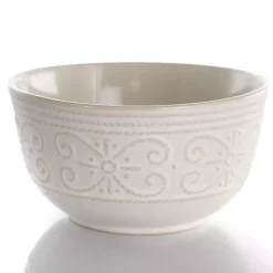 Kirklands Home Embossed Scalloped 16-pc. Dinnerware Set White Sale
