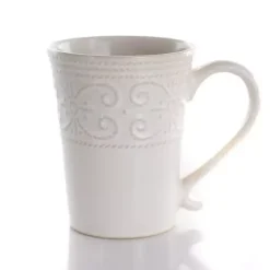 Kirklands Home Embossed Scalloped 16-pc. Dinnerware Set White Sale