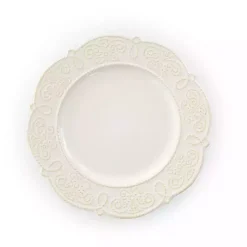 Kirklands Home Embossed Scalloped 16-pc. Dinnerware Set White Sale
