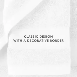 Kirklands Home Essential Cotton Bath Towels, Set of 4 White Online