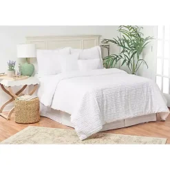Kirklands Home Eyelash 5-pc. King Comforter Set White Clearance