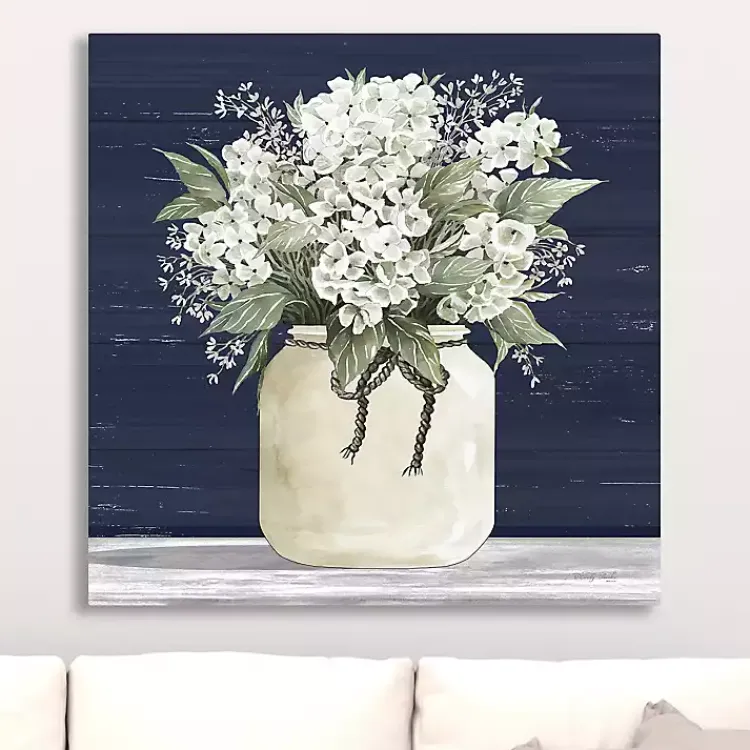 Kirklands Home White Flowers II Giclee Canvas Print, 30x30 in. Best