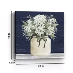 Kirklands Home White Flowers II Giclee Canvas Print, 30x30 in. Best