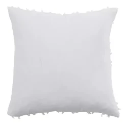 Pillows>Kirklands Home Fringe Stripe Throw Pillow White