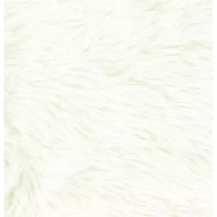 Kirklands Home Fur Storage Bench White Hot